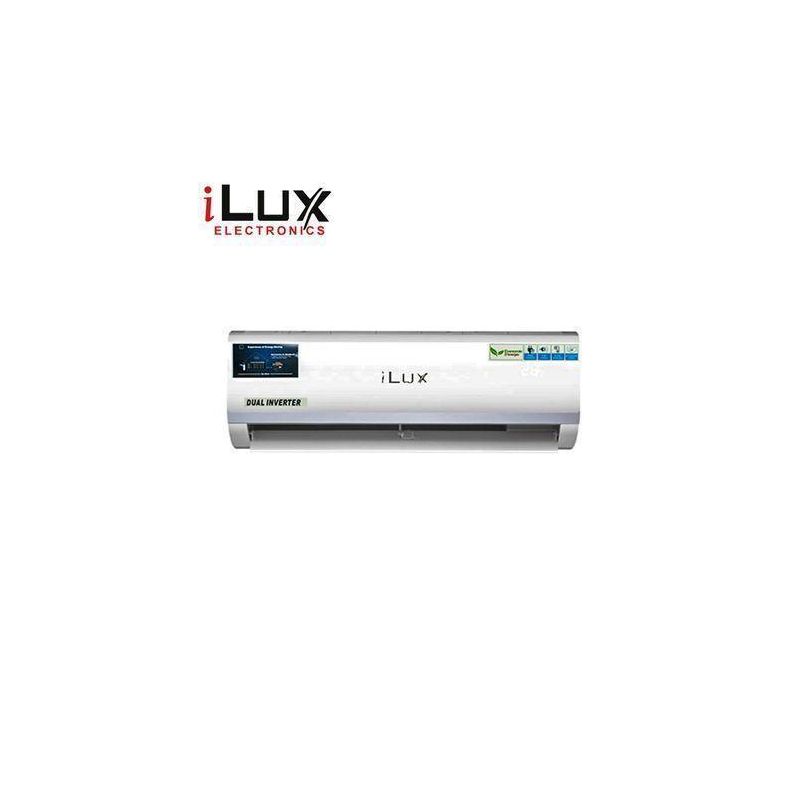 ILUX Split Mural Inverter 12INV - ILUX-12ISA - 1,5 Cv - Silencieux - Economie d'energie - Blanc - Garantie 6 Mois